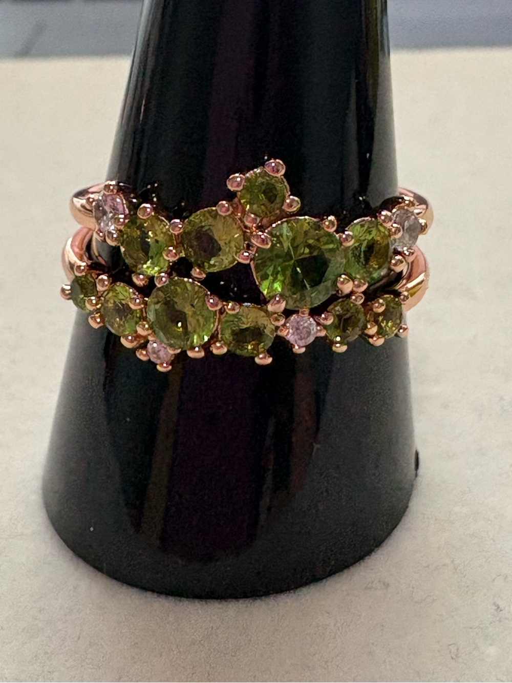 Bomb Party August Birthday Ring Size 11